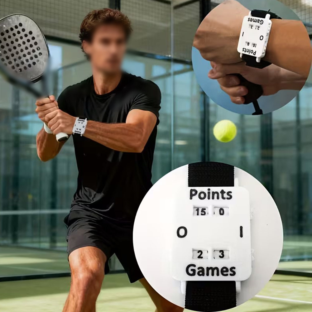 Badminton Counter - Compteur de scores mécanique pour tennis