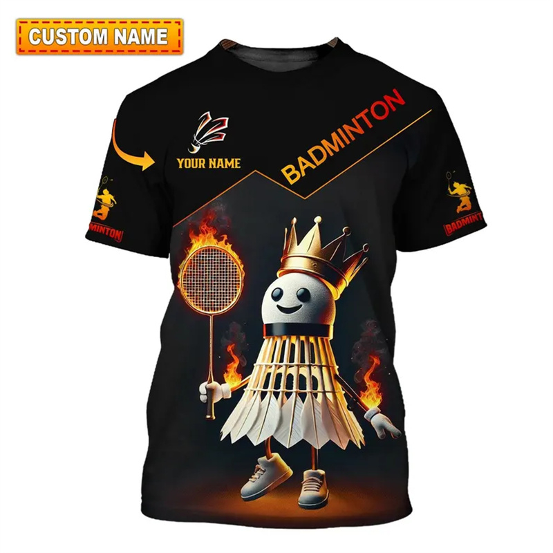 Badminton Aesthetic - T-shirt de Sport de Badminton pour