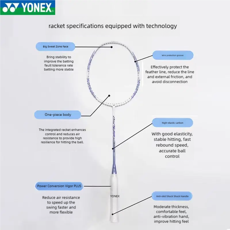 Raquette de badminton YONEX AR - Yonex Racket Carbon avis et prix